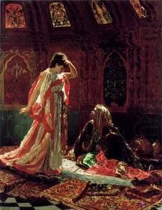 unknow artist Arab or Arabic people and life. Orientalism oil paintings 212 oil painting picture